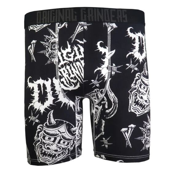 SRVNTZ x Original Grinders And Dark Metal OG Boxer Briefs Set Of 2 Mens 2X Black - Picture 4 of 12
